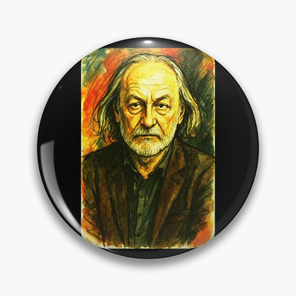 Item preview, László Krasznahorkai Nobel Prize winner designed and sold by Sarcastic designs.
