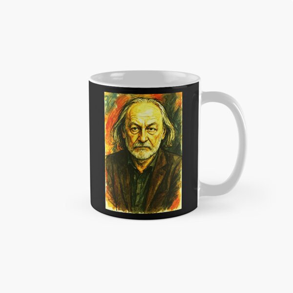 Item preview, László Krasznahorkai Nobel Prize winner designed and sold by Sarcastic designs.