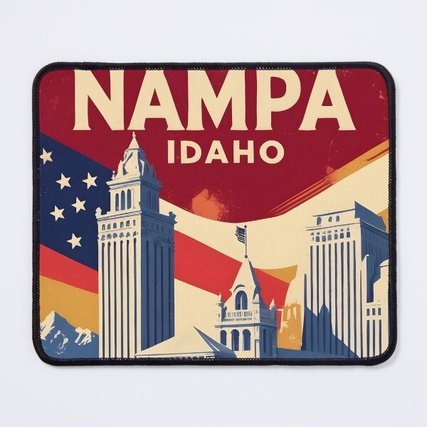 Item preview, Nampa Idaho 1950s USA Vintage Travel Tourism designed and sold by TravelersGems.