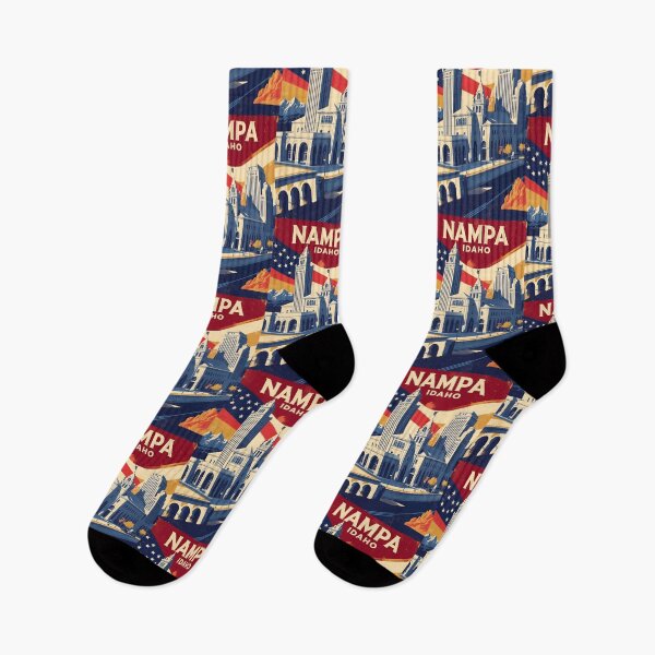 Item preview, Nampa Idaho 1950s USA Vintage Travel Tourism designed and sold by TravelersGems.