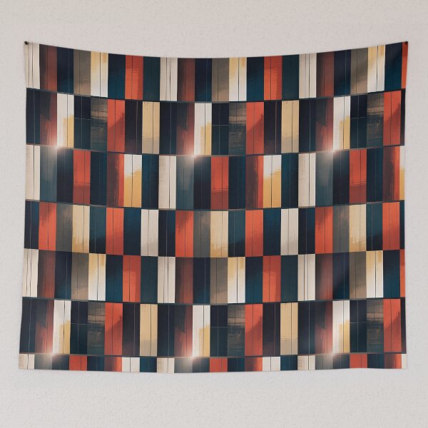 Item preview, Grid Echo — Moody Geometric designed and sold by MagicWander.