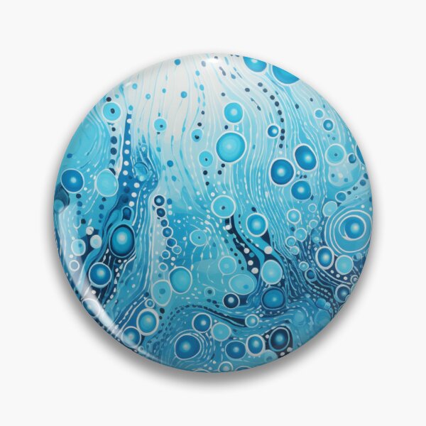 Item preview, Arte de puntos de inspiración aborigen - Con agua designed and sold by GrinGalore.