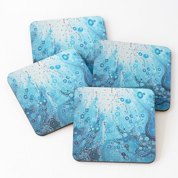 Item preview, Aboriginal Inspired Dot Art - With Water designed and sold by GrinGalore.