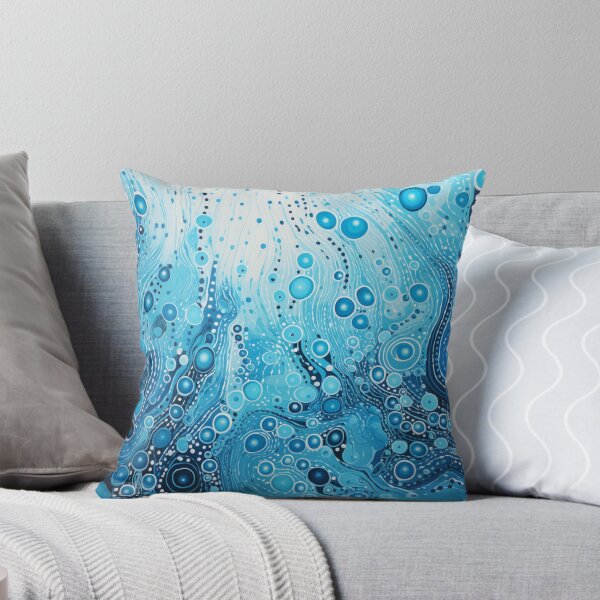 Item preview, Arte de puntos de inspiración aborigen - Con agua designed and sold by GrinGalore.