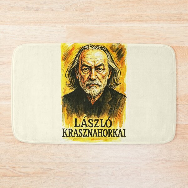 Artikelvorschau, Nobelpreisträger László Krasznahorkai entworfen und verkauft von Sarcastic designs.