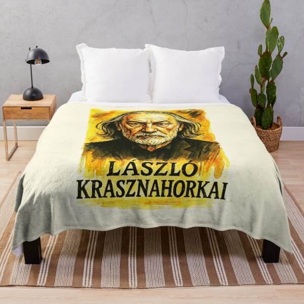 Artikelvorschau, Nobelpreisträger László Krasznahorkai entworfen und verkauft von Sarcastic designs.