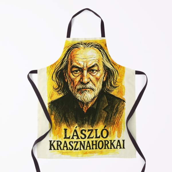 Artikelvorschau, Nobelpreisträger László Krasznahorkai entworfen und verkauft von Sarcastic designs.
