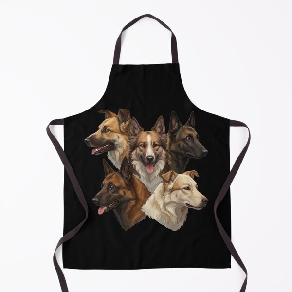 Item preview, My Dear Friends, Merry Christmas, Border Collie, Australian Shepherd, Belgian Malinois, Kangal, Old English Sheepdog dog designed and sold by chipmuckdesignn.