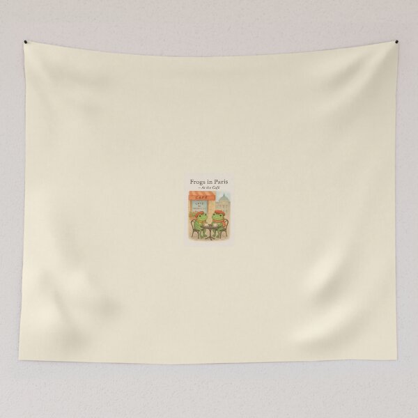 Item preview, Frogs in Paris — At the Café designed and sold by Novel Works Studio.