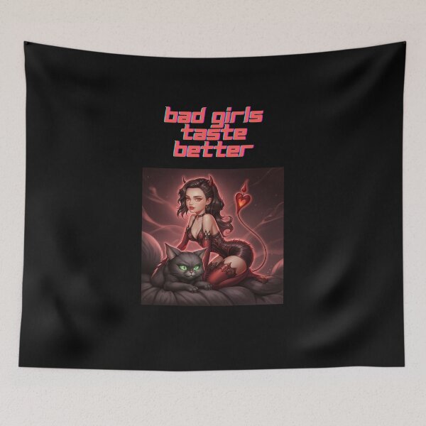 Item preview, Copy of Copy of Bad girls taste better, hot halloween t-shirt designed and sold by KAVE25.
