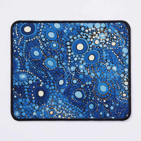 Item preview, Aboriginal Inspired Dot Art - With Aqua designed and sold by GrinGalore.