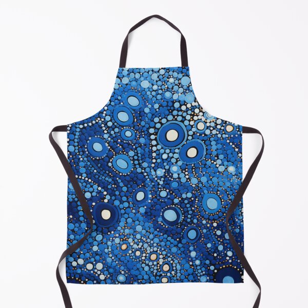 Item preview, Aboriginal Inspired Dot Art - With Aqua designed and sold by GrinGalore.