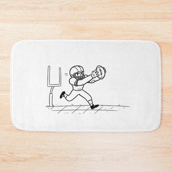Item preview, Vikings Sports Dynamic Illustrations Exciting American Football Action designed and sold by ART ATTACK ZONE.