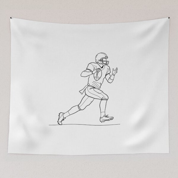 Item preview, Giants Sports Dynamic Illustrations Exciting American Football Action designed and sold by ART ATTACK ZONE.