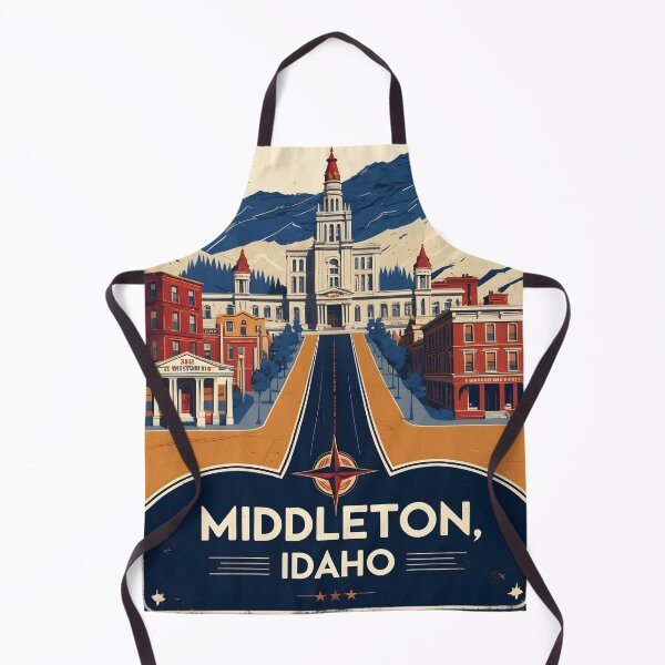 Item preview, Middleton Idaho 1950s USA Vintage Travel Tourism designed and sold by TravelersGems.