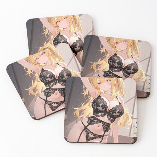 Item preview, Waifu blonde anime art for sale designed and sold by Planet Utoppia.