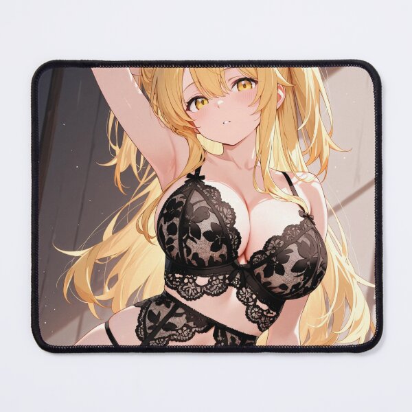 Item preview, Waifu blonde anime art for sale designed and sold by Planet Utoppia.