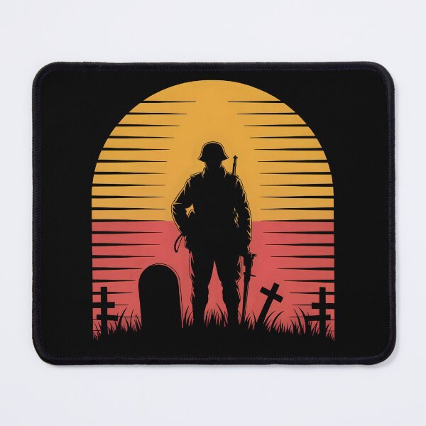 Item preview, Honoring Sacrifice Soldier Grave Yard T-Shirt | Memorial Day Veteran Remembrance Gift designed and sold by DarylWelsh2024.