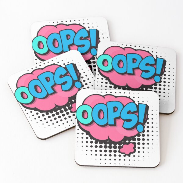 Item preview, Oops! Pop Art Comic Style designed and sold by edimoraes.