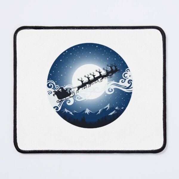 Item preview, Santa's Sleigh Under a Starry Night designed and sold by optimusprime39.