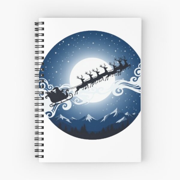 Item preview, Santa's Sleigh Under a Starry Night designed and sold by optimusprime39.