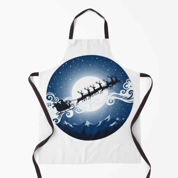 Item preview, Santa's Sleigh Under a Starry Night designed and sold by optimusprime39.