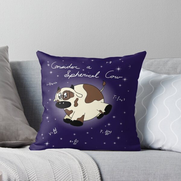 Item preview, Consider a Spherical Cow Physics Cow designed and sold by EmmaTheNerd.