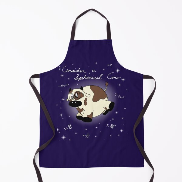 Item preview, Consider a Spherical Cow Physics Cow designed and sold by EmmaTheNerd.