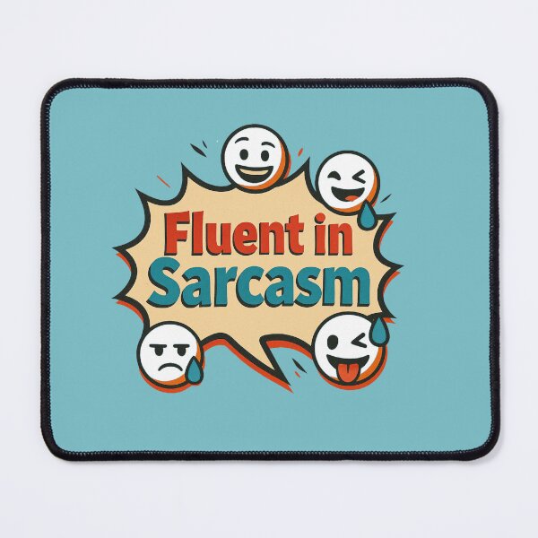Item preview, Fluent in Sarcasm T-Shirt - Sarcastic Humor for The Office Fans designed and sold by mliotard.