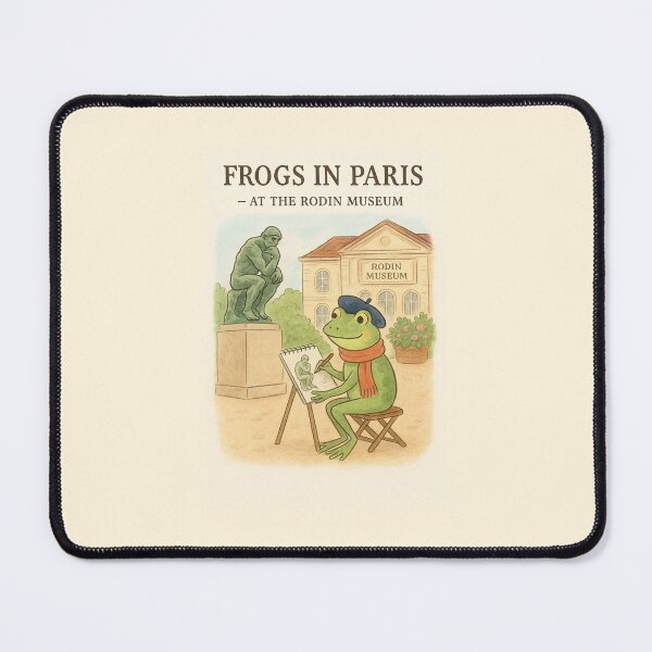 Item preview, Frogs in Paris — At the Rodin Museum designed and sold by Novel Works Studio.