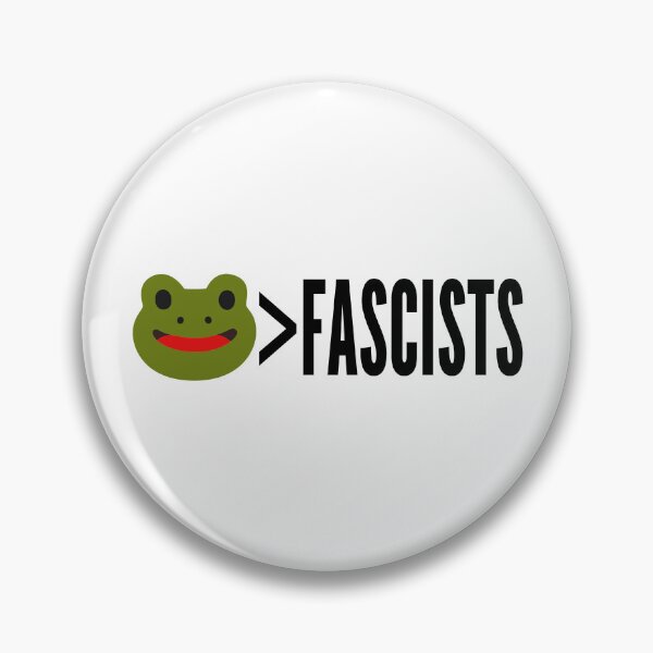 Item preview, Portland FROG greater than FASCISTS (caps) designed and sold by Thelittlelord.