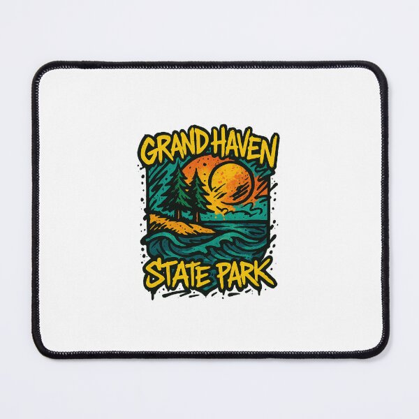 Item preview, Grand Haven State Park Graffiti Art – Urban Sunset Edition designed and sold by BoldApparel.