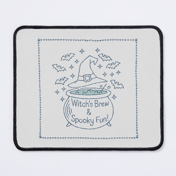 Item preview, Spooky Fun Witch’s Cauldron Stitch Art designed and sold by SplashTastic.