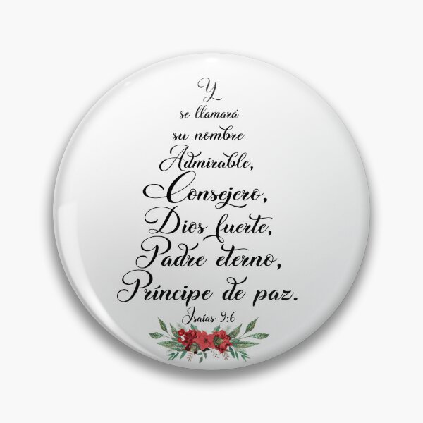 Item preview, Isaías 9:6 – Árbol de Navidad Bíblico | Príncipe de Paz designed and sold by latiendadearyam.