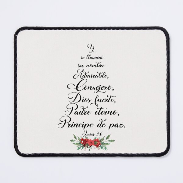Item preview, Isaías 9:6 – Árbol de Navidad Bíblico | Príncipe de Paz designed and sold by latiendadearyam.