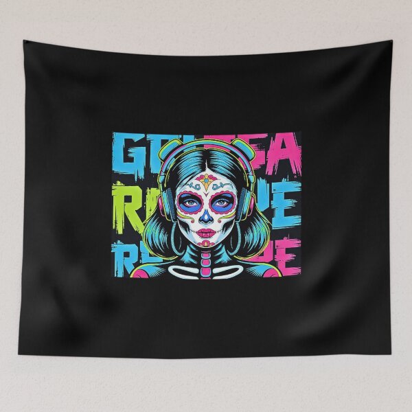 Item preview, Catrina Retro Glow designed and sold by VibrArtco.