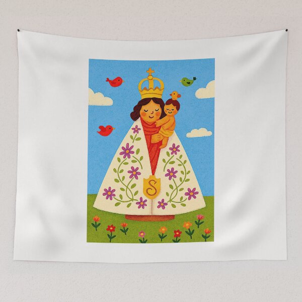 Item preview, Our Lady from Brasil  Nazareth Naif Style designed and sold by Helios Be. Lavsh.