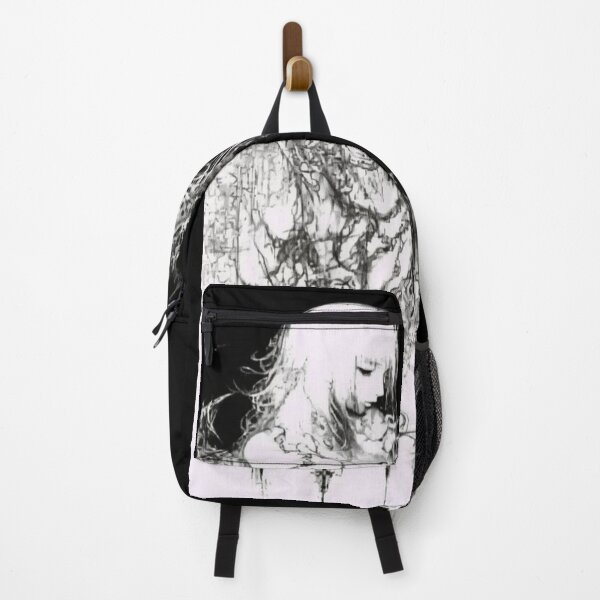 Item preview, Anime Cyber Sigilism Tribal Y2K B&W Grunge Angel designed and sold by FantasyHeartsXV.