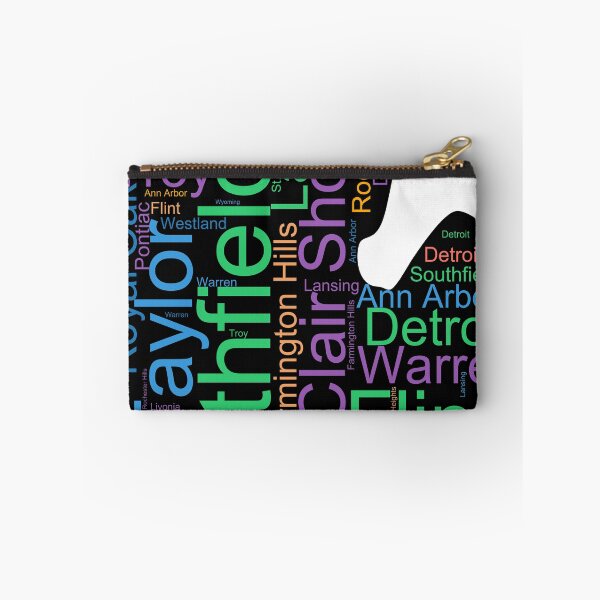 Item preview, Michigan Word Art With Cities designed and sold by TheIconSmith.