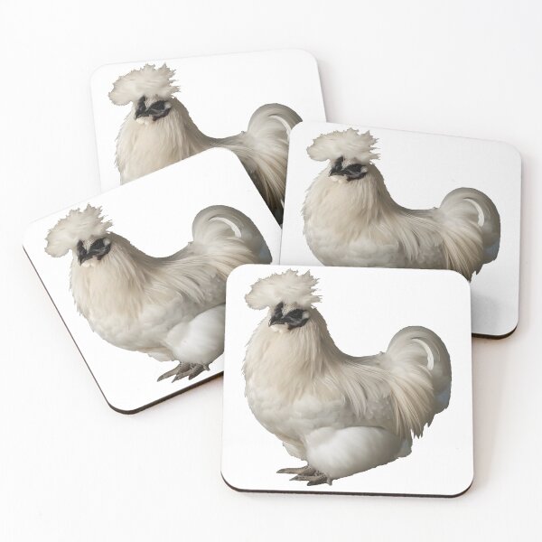Item preview, Silkie bird designed and sold by ArtfulPlay.
