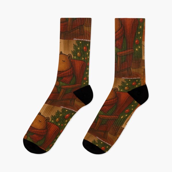 Item preview, Navidad de Capy junto al fuego designed and sold by KMChronicles.