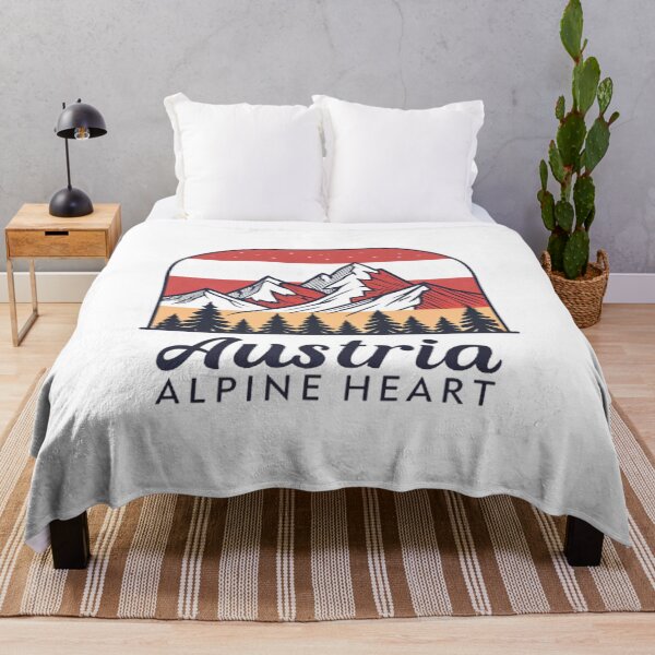 Item preview, AUSTRIA ALPINE HEART designed and sold by likbatonboot.