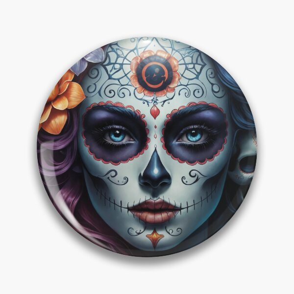 Item preview, Sugar skull designed and sold by PandorasWelt.
