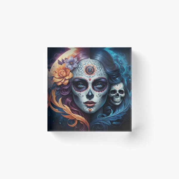Item preview, Sugar skull designed and sold by PandorasWelt.