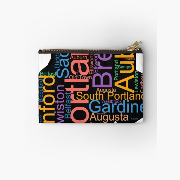 Item preview, Maine Word Art With Cities designed and sold by TheIconSmith.