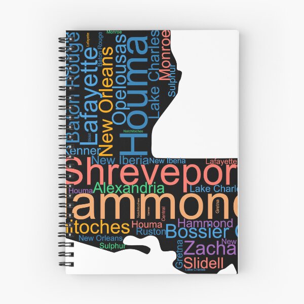 Item preview, Louisiana Word Art With Cities designed and sold by TheIconSmith.