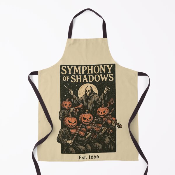 Item preview, Symphony of Shadows – Haunted Pumpkin Orchestra (Est. 1666) designed and sold by KrintoryTees.
