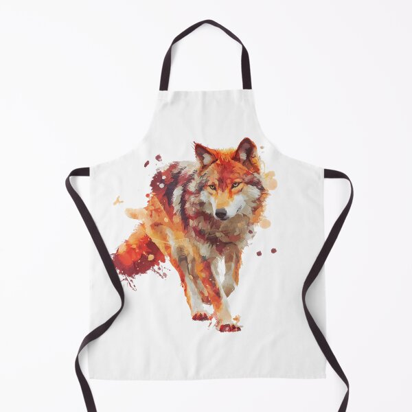 Aperçu de l'œuvre Wild Spirit : Le loup en mouvement créée et vendue par UniquetyDesign.