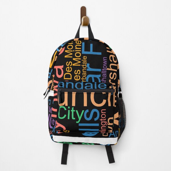 Item preview, Iowa Word Art With Cities designed and sold by TheIconSmith.