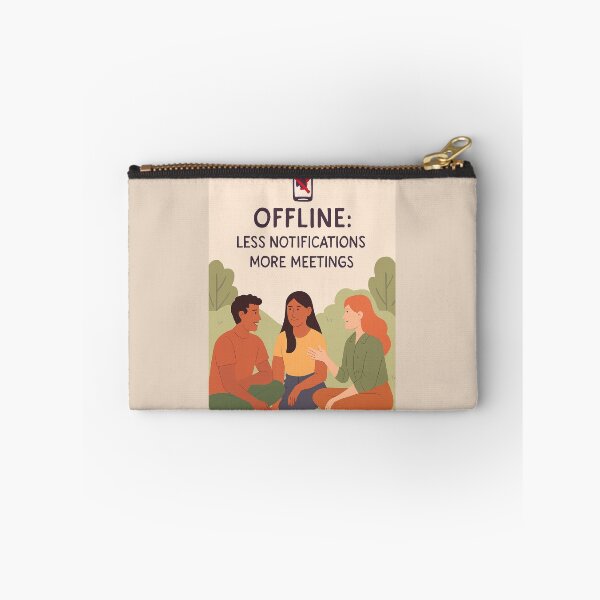 Item preview, Less Notifications, More Conversations designed and sold by Wolf on the Stroke.